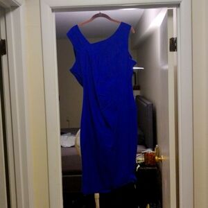 Rich Blue suite dress